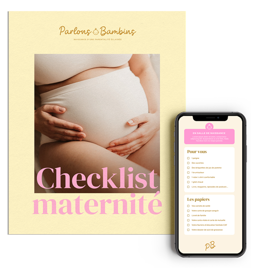Parlons Bambins checklist maternité